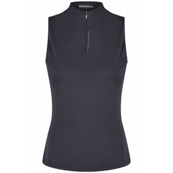 Ridetopp Tank Half Zip Classic Sports Marineblå