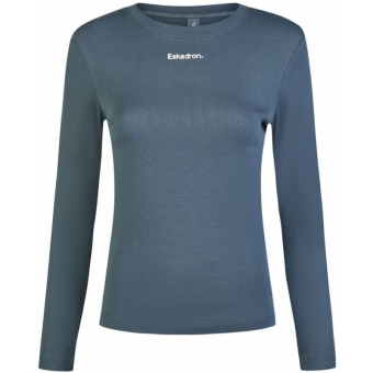 Topp Rib Longsleeve Classic Sports Grønn