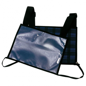 Nummerholder Feltrittsele Svart/Blå