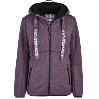Hoody Zip Ruby Deepberry