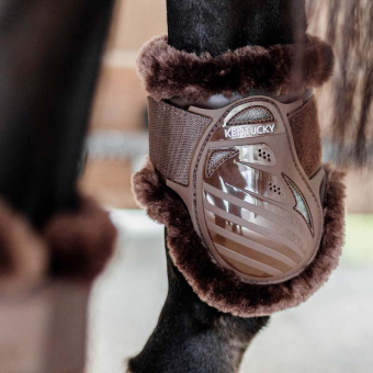 Stryksokker Young Vegan Sheepskin Brun/Brun
