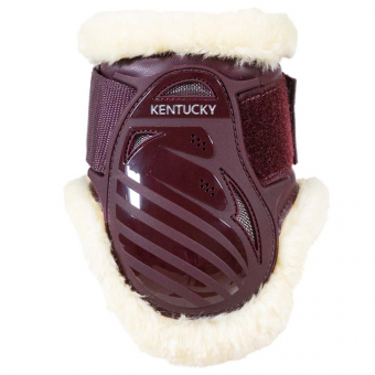 Stryksokker Young Vegan Sheepskin Vinrød