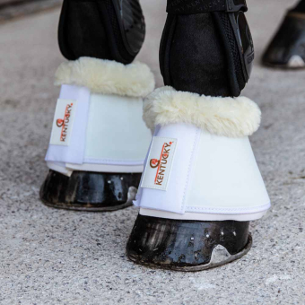 Kopper Sheepskin Leather Hvit