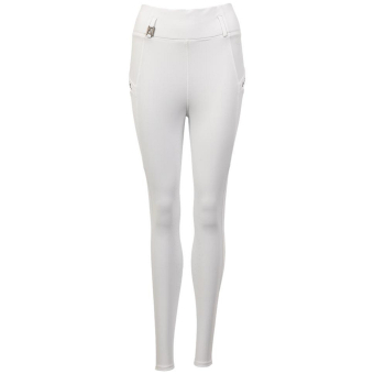 Ridetights Tregging Exposure Silicone Full Seat Hvit