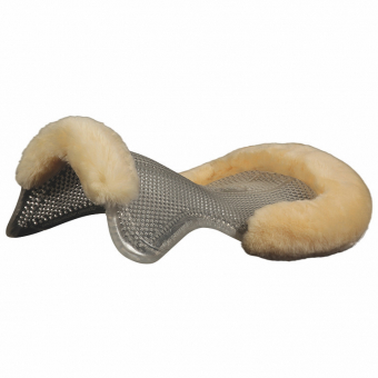 Gelpad med Fårskinn Transparent