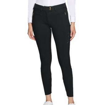 Ridebukser Adele Premium Kneleddet Svart