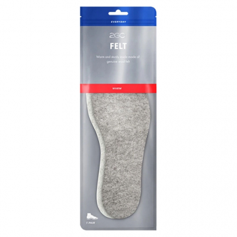 Såler Fil 2-pakning Grå