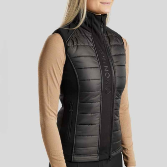 Hybridvest Emma Softshell Svart
