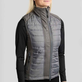 Hybridvest Emma Softshell Grå