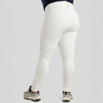 Ridebukse Megan Yati Curve Full Grip Hvit
