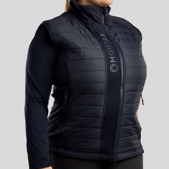 Hybridvest Emma Softshell Curve Marineblå