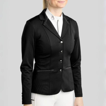 Stevnejakke MoKira Softshell Gun Metal Crystals Svart