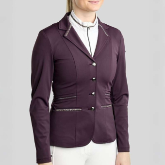 Stevnejakke MoKelly Softshell Gun Metal Crystals Fig