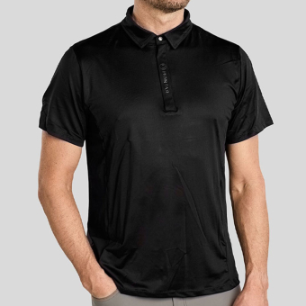 Poloskjorte Herre Clubwear Svart