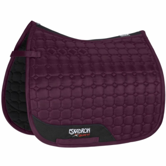 Dressursjabrak Glossy Compact Vinrød