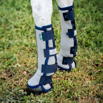 Fluebelegg Fly Boots Sølv/Marineblå