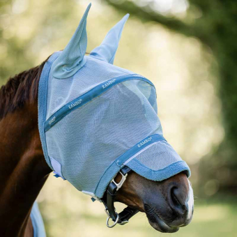 Fluemaske Rambo Lyseblå/Blå/Sølv