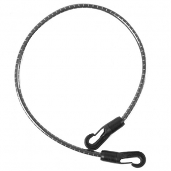 Haleholder Elastisk PVC Svart
