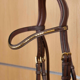 Pannereim V-form Brass Clincher Dyon Collection Brun
