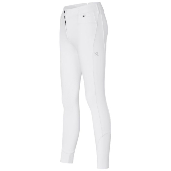 Ridebukse KLKira H Shape Knee Grip Hvit
