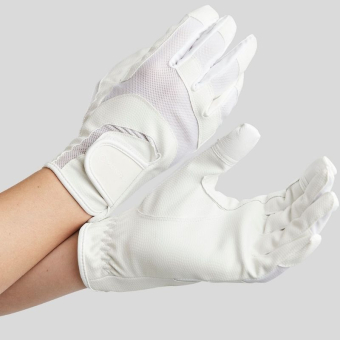 Ridehansker 2nd Skin Tech Mesh Touch Hvit