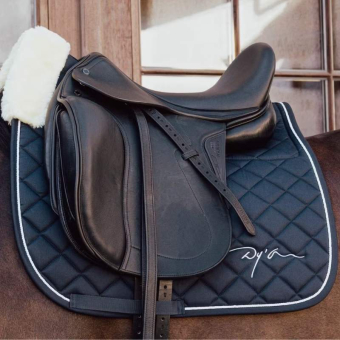 Dressursjabrak Skin Friendly Vegan Sheepskin Marineblå