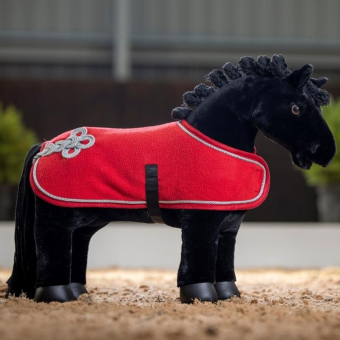 Fleecedekken Toy Pony Rød