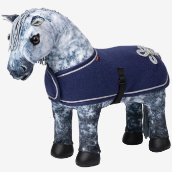Fleecedekken Toy Pony Marineblå