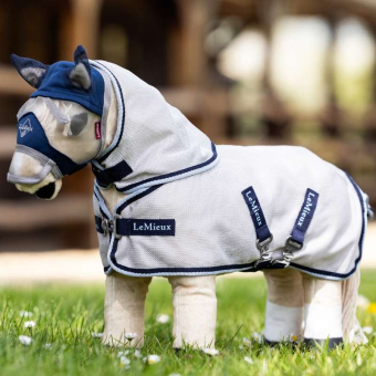 Fluedekken Toy Pony Grå/Marineblå