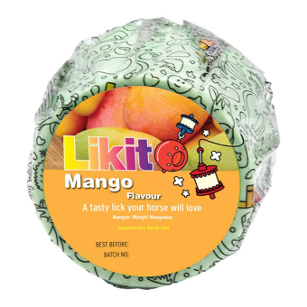 Slikkestein Mango Refill med Hull 650g