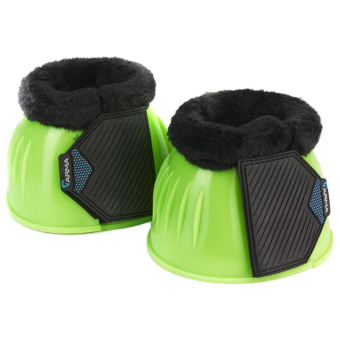 Boots Glossy PVC Fleece Grønn