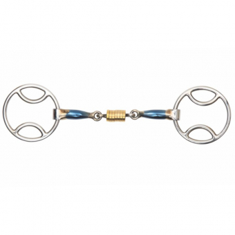 Gagbitt med Ruller Blue Sweet Iron Tredelt