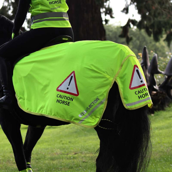 Lendedekken Mesh Refleks Gul