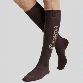 Ridesokker Bamboo Brun