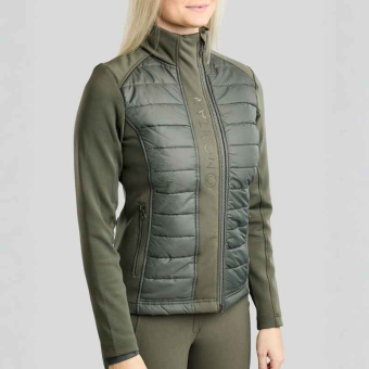 Hybridjakke Emma Softshell Forest Green