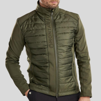 Hybridjakke Herre Emanuel Softshell Olive