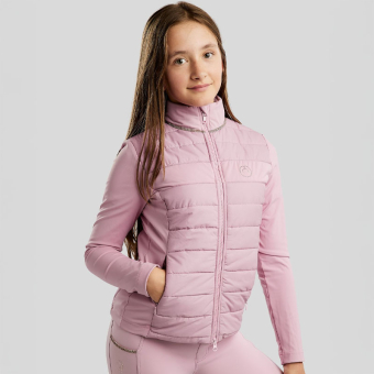 Hybridjakke Barn/Junior MoLila Softshell Champagne Crystal Tape Candy Pink