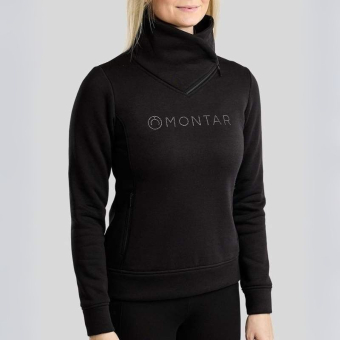 Sweatshirt MoNaja Gun Metal Crystals Svart