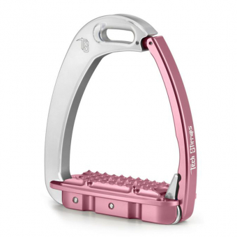 Stigbøyler Venice Young EVO Sølv/Rosa