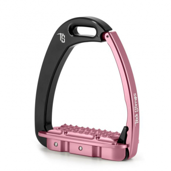 Stigbøyler Venice Young EVO Svart/Rosa