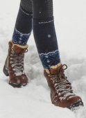 Vinterridesko Snowy River Lace Brun Vinterridesko Snowy River Lace Brun