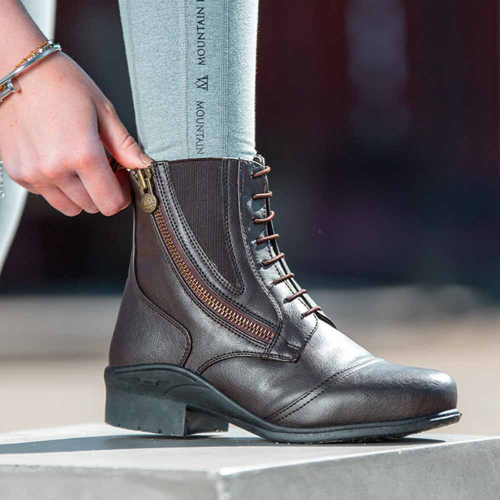 Ridesko Veganza Side Zip Paddock Brun