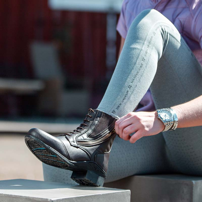 Ridesko Veganza Side Zip Paddock Brun