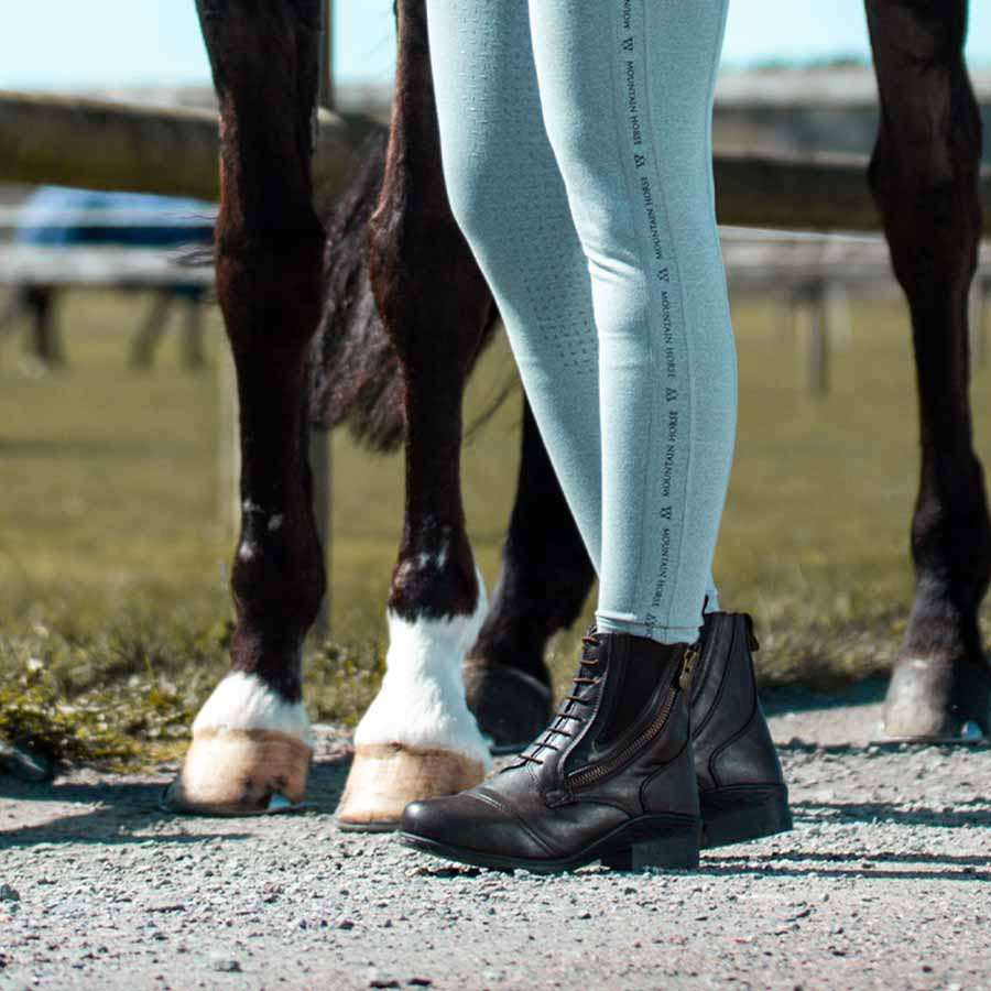 Ridesko Veganza Side Zip Paddock Brun