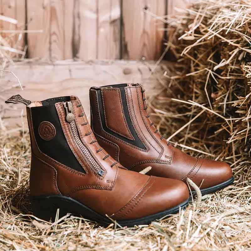 Ridesko Valkyria Side Zip Paddock Brun