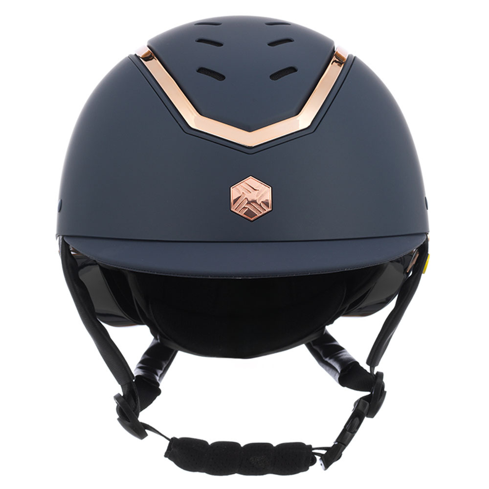 Ridehjelm MIPS Kylo Matte Marineblå/Roségull