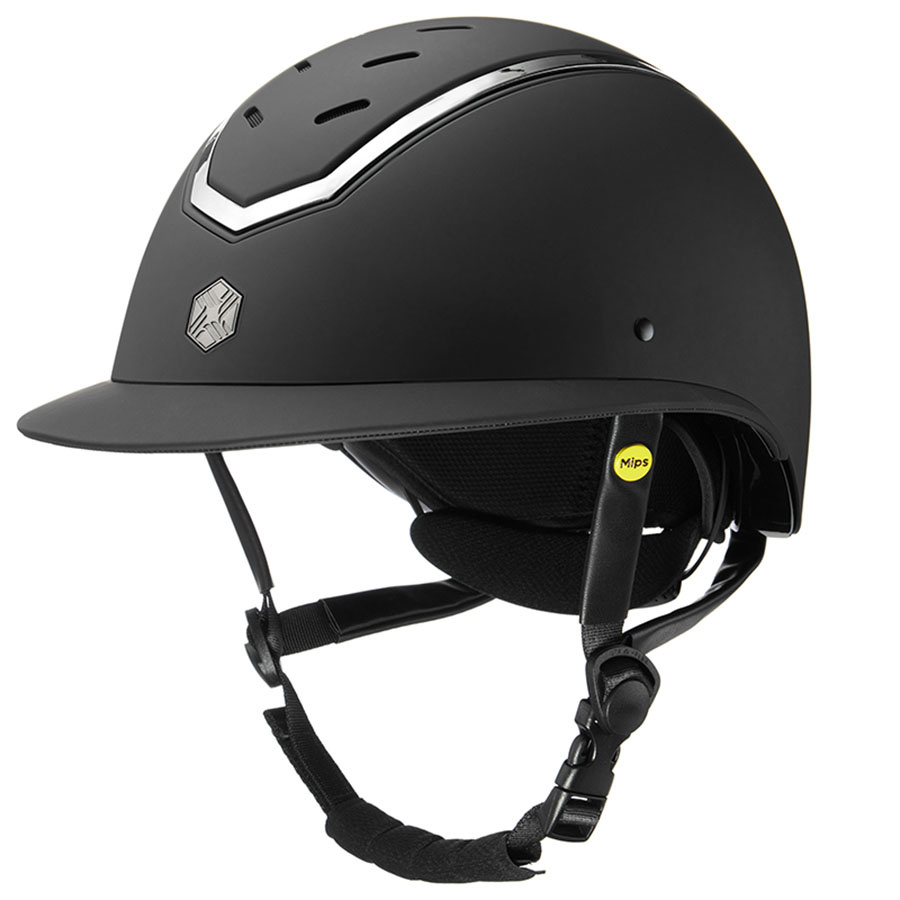 Ridehjelm MIPS Kylo Matte Wide Peak Svart/Sølv