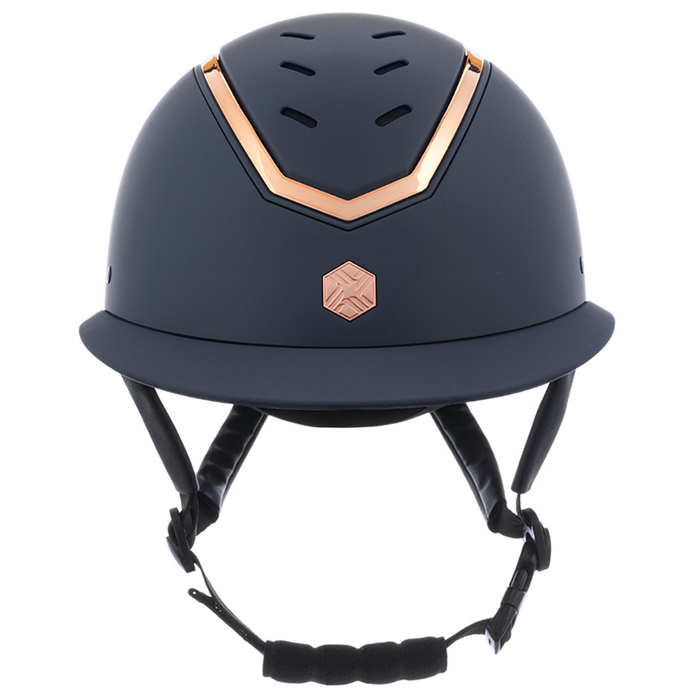 Ridehjelm MIPS Kylo Matte Wide Peak Marineblå/Roségull