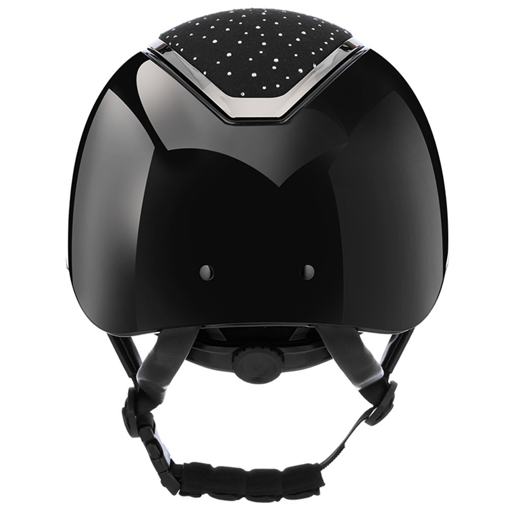 Ridehjelm Kylo Gloss Crystal Svart/Chrome