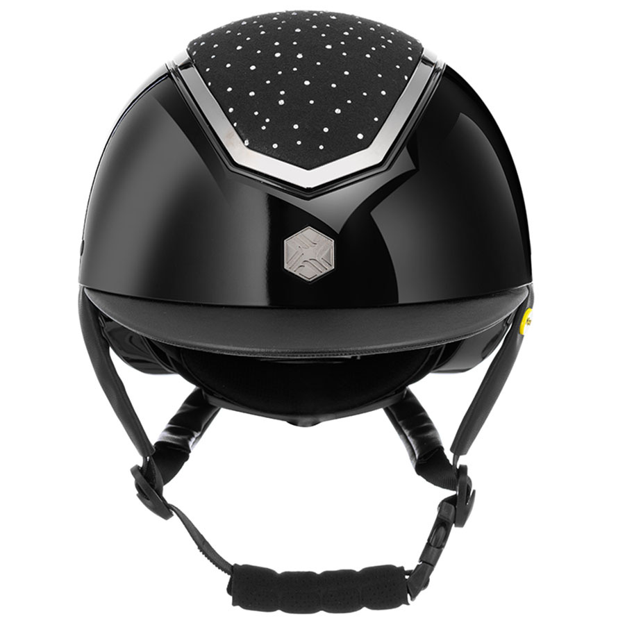 Ridehjelm MIPS Kylo Gloss Crystal Svart/Chrome